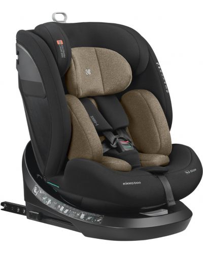 Κάθισμα αυτοκινήτου KikkaBoo - i-Hike, IsoFix, i-Size, 40-150 cm, Beige - 1