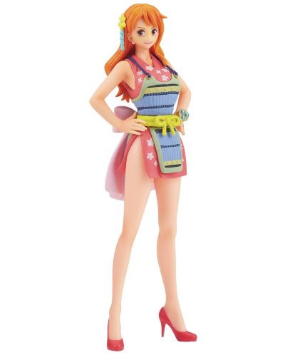 Αγαλματάκι Banpresto Animation: One Piece - Nami (Wanokuni) (The Grandline Lady) (Vol. 8), 16 cm - 1