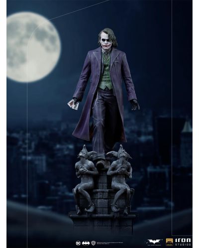 Αγαλματίδιο  Iron Studios DC Comics: Batman - The Joker (The Dark Knight) (Deluxe Version), 30 cm - 11