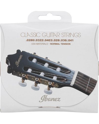 Χορδές κλασικής κιθάρας Ibanez - ICLS6NT, 28-41, Clear - 2
