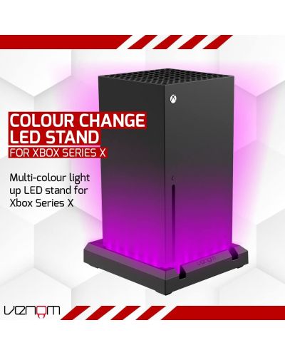 Βάση κονσόλας Venom Multi-Colour LED Stand (Xbox Series X) - 3