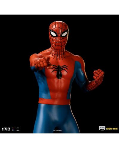 Αγαλματίδιο Iron Studios Marvel: Spider-Man - Spider-Man (60's Animated Series) (Pointing) - 9