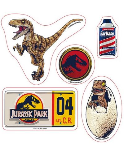 Αυτοκόλλητα ABYstyle Movies: Jurassic Park - Dinosaurs - 3