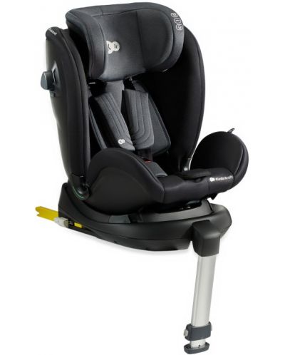 Κάθισμα αυτοκινήτου KinderKraft - XRIDER i-Size, 40-125 cm, Black - 3