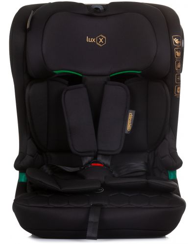 Κάθισμα αυτοκινήτου  Chipolino - LuxX, IsoFix, i-Size, 76-150 cm, obsidian - 3