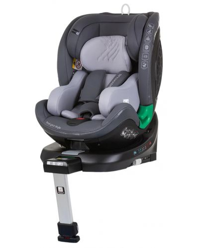 Κάθισμα αυτοκινήτου Chipolino - Максимус, 360°, I-Size, IsoFix, 40-150 cm, granite - 1