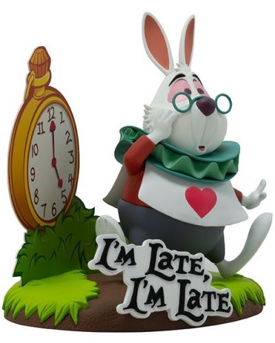 Αγαλματίδιο ABYstyle Disney: Alice in Wonderland - White rabbit, 10 cm - 3