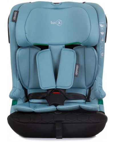 Κάθισμα αυτοκινήτου  Chipolino - LuxX, IsoFix, i-Size, 76-150 cm, πράσινο - 3