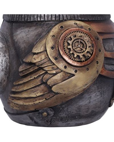 Αγαλματίδιο Nemesis Now Adult: Steampunk - Hootle, 22 cm - 5