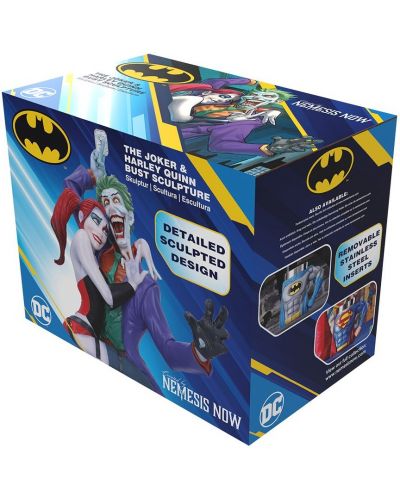 Αγαλματίδιο προτομή Nemesis Now DC Comics: Batman - The Joker and Harley Quinn, 37 cm	 - 8