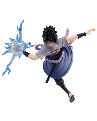 Αγαλματίδιο Banpresto Animation: Naruto Shippuden - Uchiha Sasuke (Effectreme), 13 cm - 4