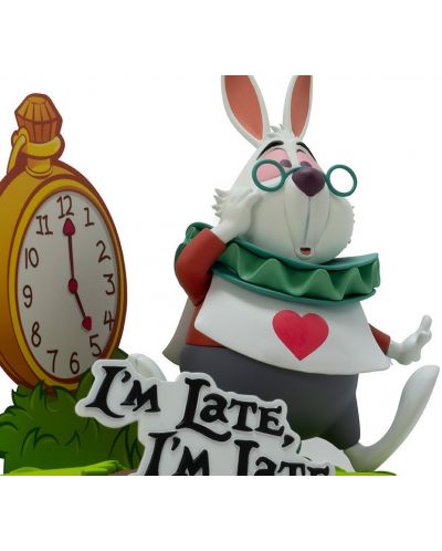 Αγαλματίδιο ABYstyle Disney: Alice in Wonderland - White rabbit, 10 cm - 9
