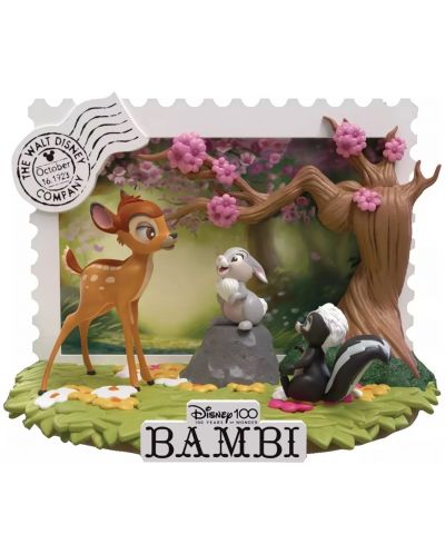Αγαλματίδιο  Beast Kingdom Disney: Bambi - Diorama (100th Anniversary), 12 cm - 1