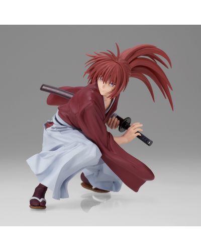 Αγαλματάκι Banpresto Animation: Rurouni Kenshin - Kenshin (Vibration Stars), 12 cm - 2