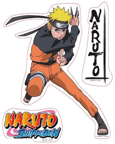 Αυτοκόλλητα ABYstyle Animation: Naruto - Naruto & Jirayia - 2