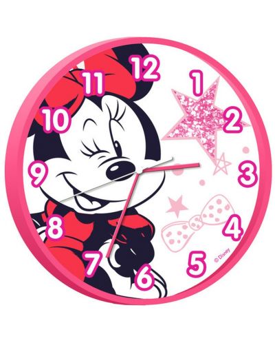 Ρολόι τοίχου Kids Licensing - Minnie - 1