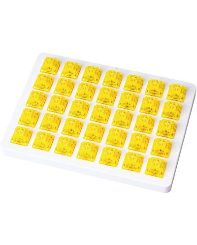 Διακόπτες Keychron - Gateron Ink V2, 35 τεμάχια, κίτρινοι - 1