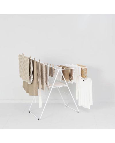 Απλώστρα ρούχων  Brabantia - HangОn, Fresh White, 20 m - 6