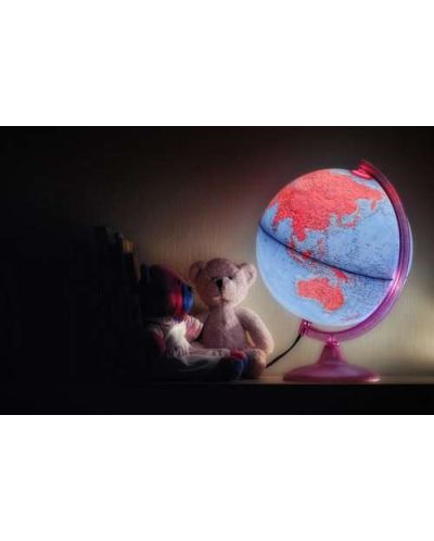 Φωτεινή σφαίρα Nova Rico - PinkGlobe, 25 cm - 2