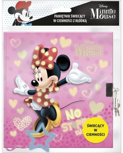 Μυστικό Ημερολόγιο Derform Disney - Minnie Mouse, Φωτιζόμενο  - 1