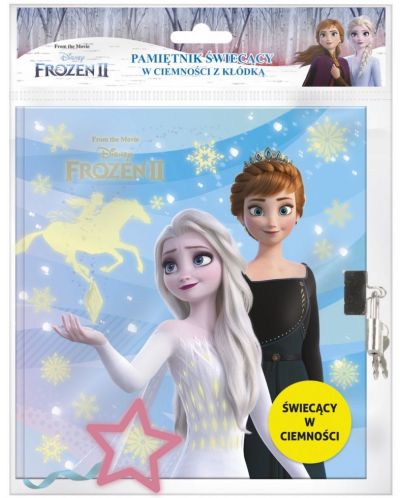 Μυστικό Ημερολόγιο Derform - Frozen -  λαμπερό - 1