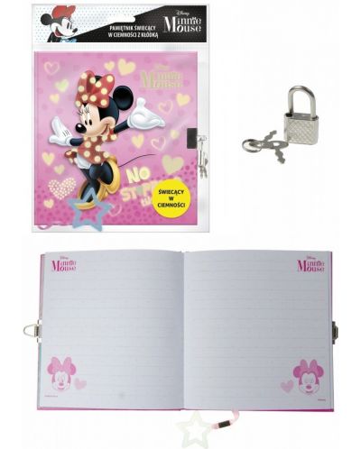 Μυστικό Ημερολόγιο Derform Disney - Minnie Mouse, Φωτιζόμενο  - 2