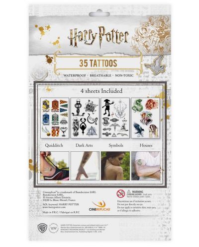 Τατουάζ  Harry Potter, 35 τεμάχια - 3