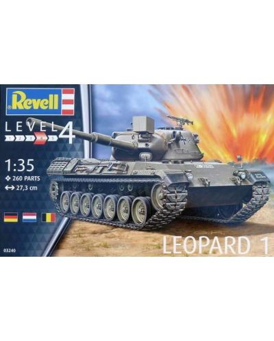 Συναρμολογημένο μοντέλο  Revell - Tank G.K. Leopard 1 (03240) - 1