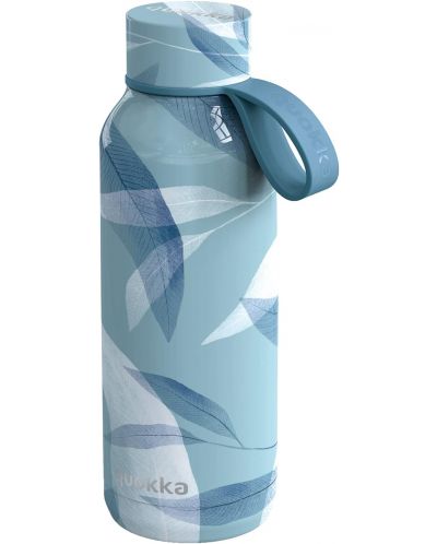 Θερμικό μπουκάλι Quokka Solid - Blue Wind, 510 ml - 1