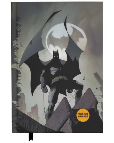Σημειωματάριο SD Toys DC Comics: Batman - Bat Signal, φωτιζόμενο - 1
