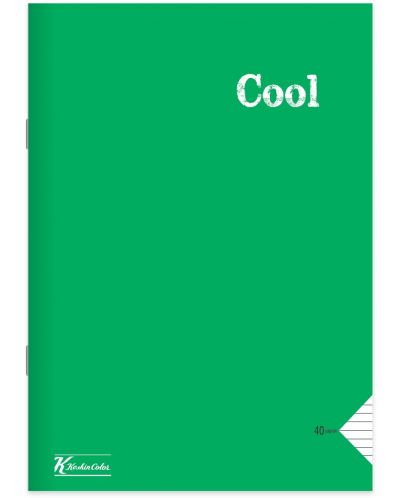 Τετράδιο Keskin Color - Cool, А4, 80 φύλλα, φαρδιές σειρές, ποικιλία - 2