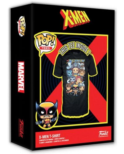 Κοντομάνικη μπλούζα Funko Marvel: X-Men - Group - 3