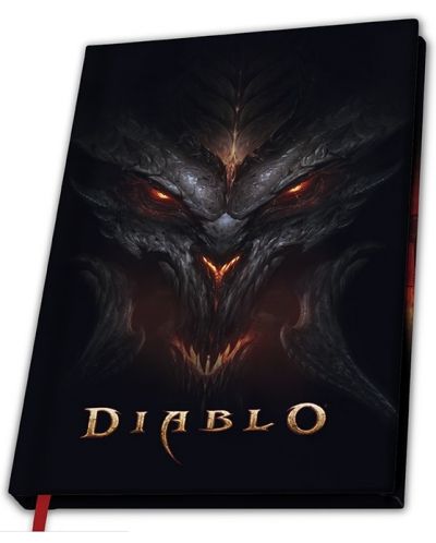Σημειωματάριο ABYstyle Games: Diablo - Lord Diablo, А5	 - 1