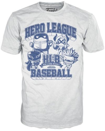 Κοντομάνικη μπλούζα Funko POP! Animation: My Hero Academia - Baseball League - 1