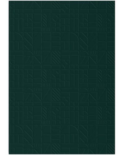 Σημειωματάριο Liberty Tudor - A5, πράσινο, ανάγλυφο - 3