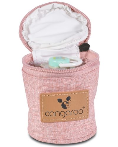 Θερμική τσάντα για oδοντοφυίας και θηλές  Cangaroo - Celio, ροζ - 3