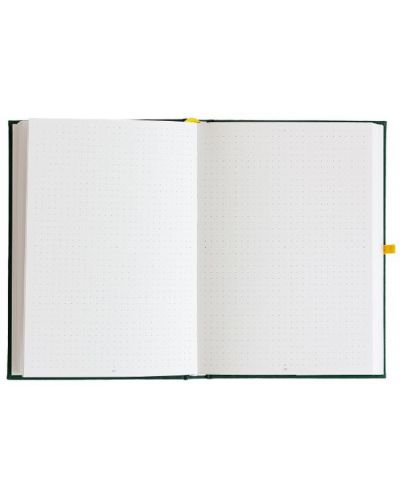 Σημειωματάριο με λινά καλύμματα Blopo - The Tree, διακεκομμένες σελίδες - 3