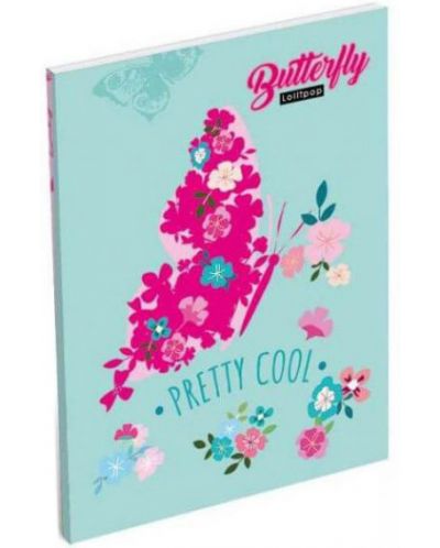Σημειωματάριο Lizzy Card Cute Butterfly - А7 - 1