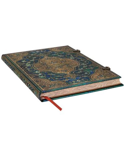 Σημειωματάριο Paperblanks Turquoise Chronicles - 18 х 23 cm, 72 φύλλα - 4