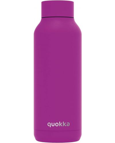 Θερμικό μπουκάλι Quokka Solid - Purple, 510 ml - 1