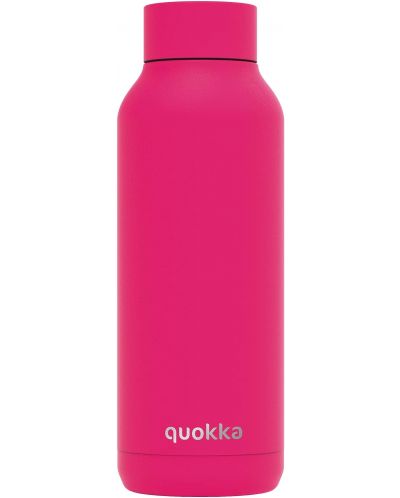 Θερμικό μπουκάλι Quokka Solid - Raspberry Pink, 510 ml - 1