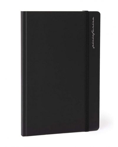 Σημειωματάριο  Pininfarina Notes - μαύρο,σελίδες με γραμμές - 1