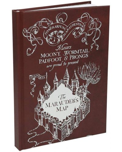 Σημειωματάριο ABYstyle Movies: Harry Potter - Marauder's Map, формат A5 - 1