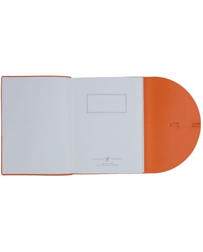Σημειωματάριο Victoria's Journals Pella - Πορτοκαλί, πλαστικό κάλυμμα, 96 φύλλα, γραμμένα σε γραμμές, А5 - 3