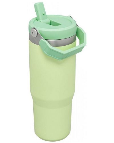Θερμοκήπελλο Stanley The IceFlow - Flip Straw, 890 ml,ανοιχτό πράσινο - 3