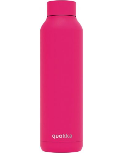 Θερμικό μπουκάλι Quokka Solid - Raspberry Pink, 630 ml - 1