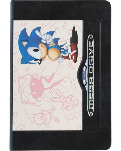 Σημειωματάριο Erik Games: Sonic the Hedgehog - Cartridge, μορφή A5 - 1