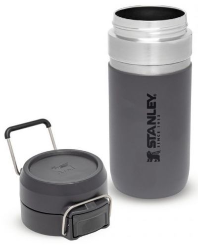 Θερμικό μπουκάλι νερού Stanley - The Quick Flip,Charcoal, 0.47 l - 3