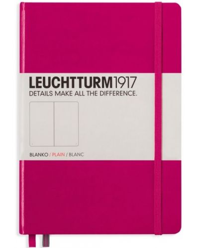 Σημειωματάριο  Leuchtturm1917 Notebook Medium А5 -Ροζ, διακεκομμένες σελίδες - 1