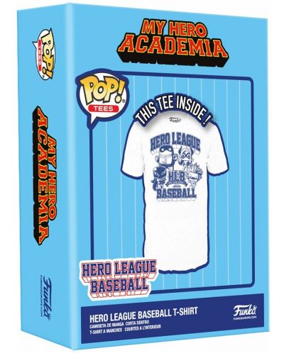 Κοντομάνικη μπλούζα Funko POP! Animation: My Hero Academia - Baseball League - 4